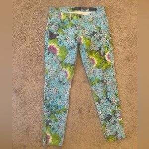 Guess floral denim jeans size 30